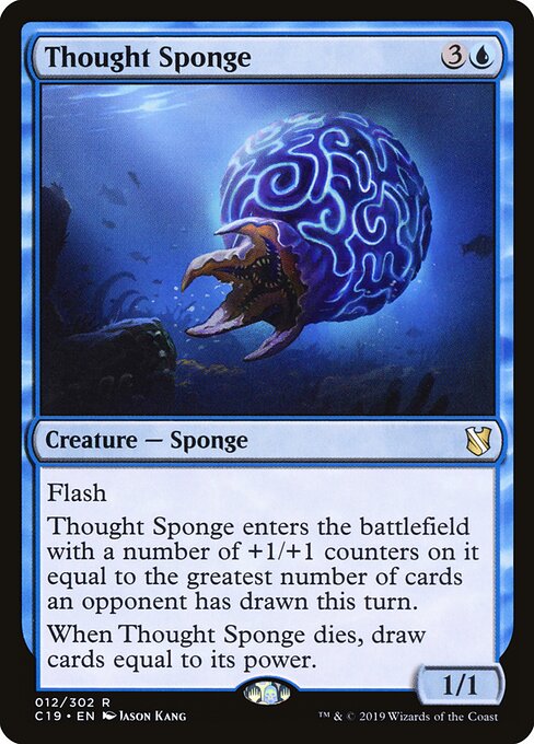 Thought Sponge - Commander 2019 Magic card