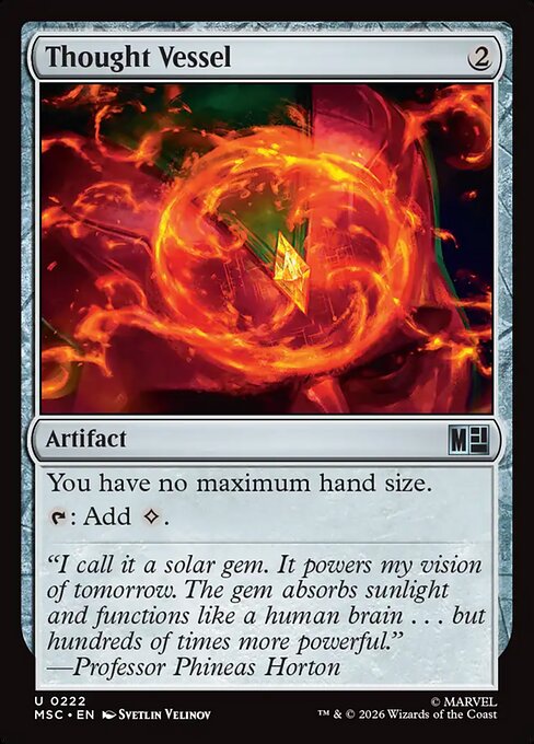 Thought Vessel - Marvel Super Heroes Commander Magic card