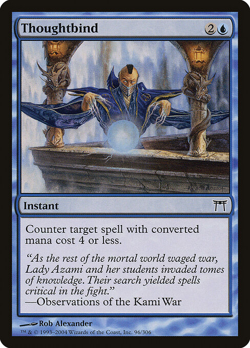 Thoughtbind - Champions of Kamigawa Magic card