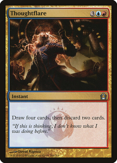 Thoughtflare - Return to Ravnica Magic card