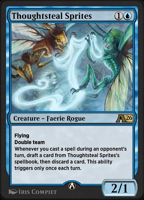Thoughtsteal Sprites - Alchemy: Lorwyn Eclipsed Magic card
