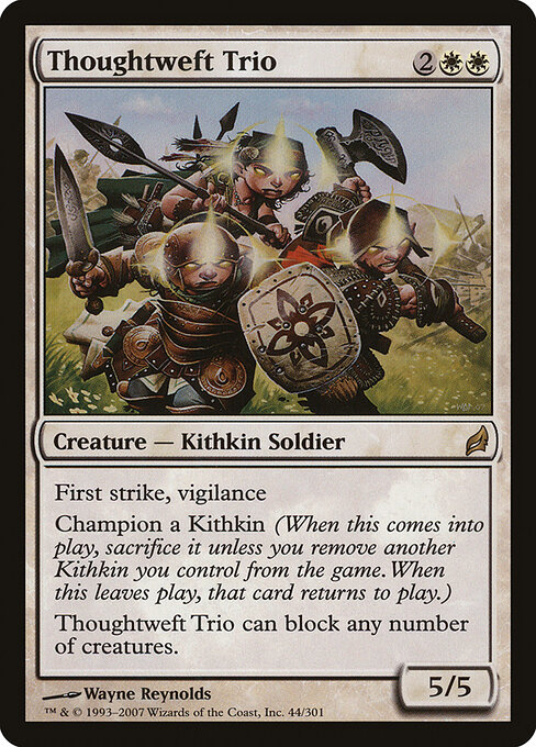 Thoughtweft Trio - Lorwyn Magic card