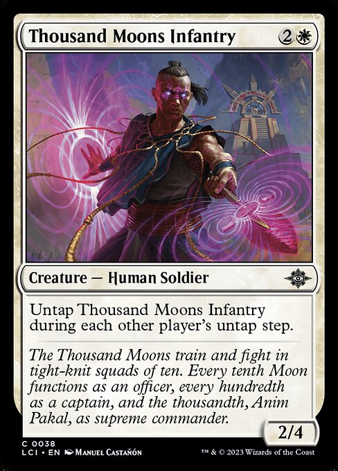 Thousand Moons Infantry - The Lost Caverns of Ixalan Magic card