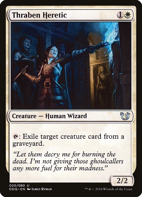 Thraben Heretic - Duel Decks: Blessed vs. Cursed Magic card