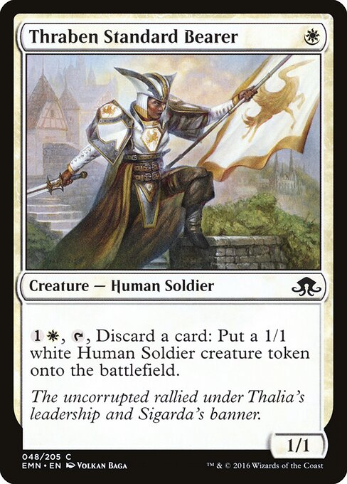 Thraben Standard Bearer - Eldritch Moon Magic card