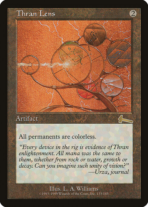 Thran Lens - Urza's Legacy Magic card