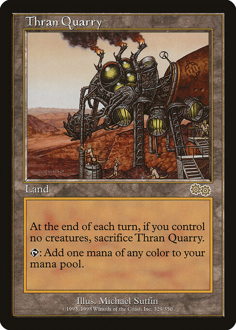 Thran Quarry - Urza's Saga Magic card