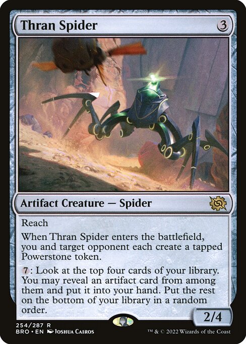 Thran Spider - The Brothers' War Magic card