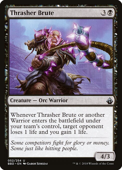 Thrasher Brute - Battlebond Magic card