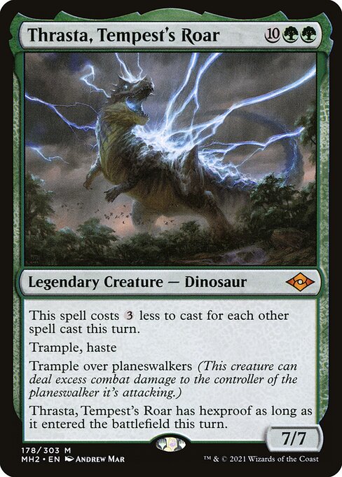 Thrasta, Tempest's Roar - Modern Horizons 2 Magic card
