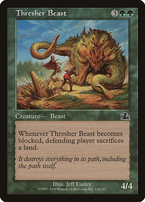 Thresher Beast - Prophecy Magic card