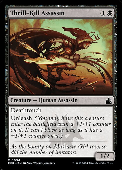 Thrill-Kill Assassin - Ravnica Remastered Magic card
