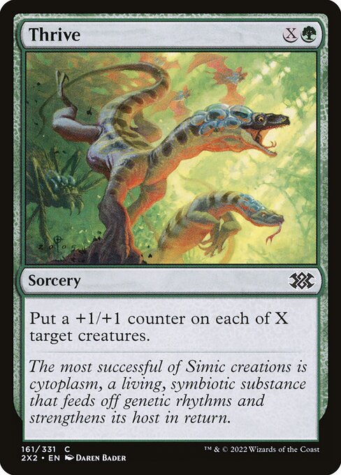 Thrive - Double Masters 2022 Magic card
