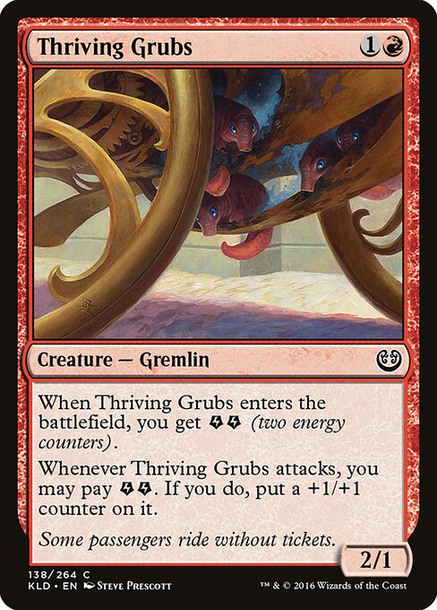 Thriving Grubs - Kaladesh Magic card