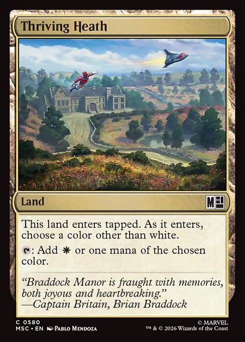 Thriving Heath - Marvel Super Heroes Commander Magic card