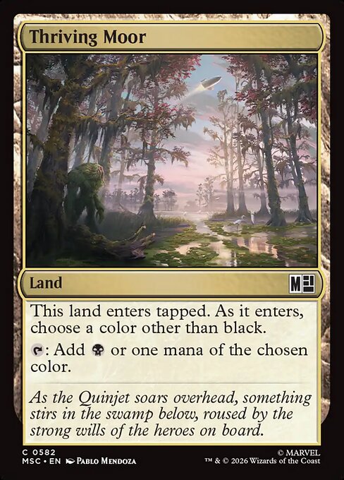 Thriving Moor - Marvel Super Heroes Commander Magic card
