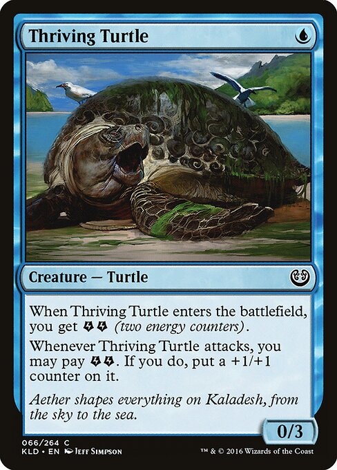 Thriving Turtle - Kaladesh Magic card