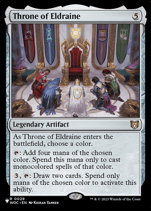 Throne of Eldraine - The List Magic card