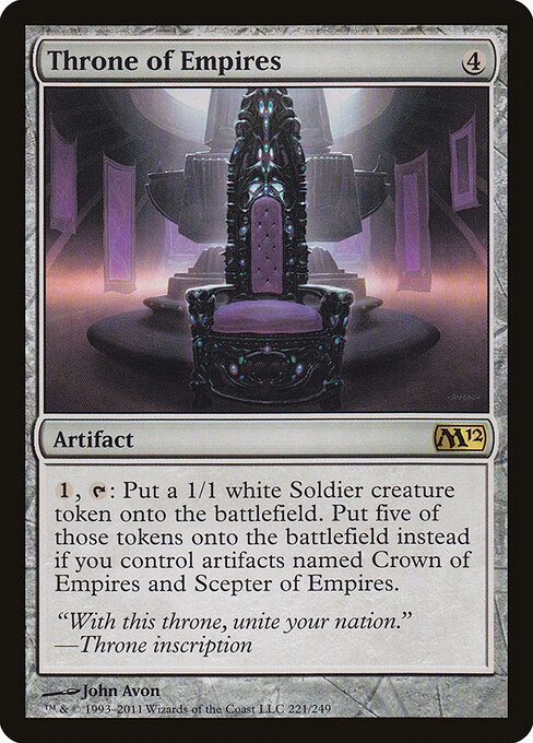 Throne of Empires - Magic 2012 Magic card