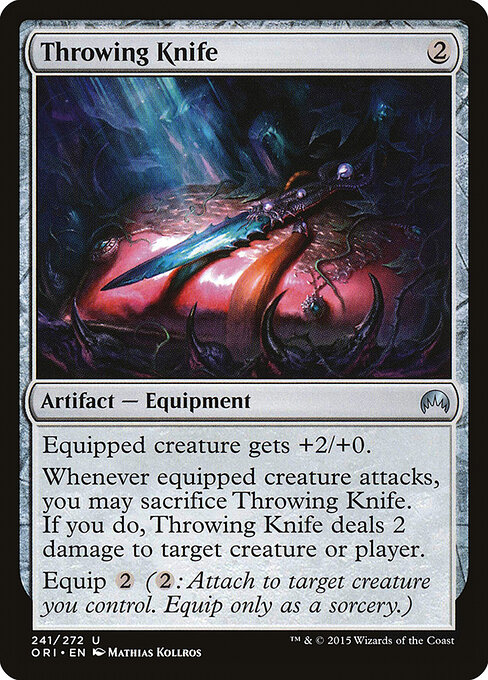 Throwing Knife - Magic Origins Magic card