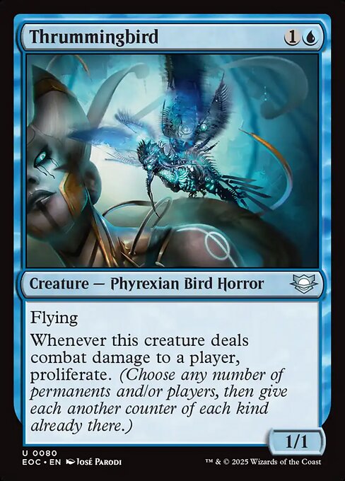 Thrummingbird - Edge of Eternities Commander Magic card