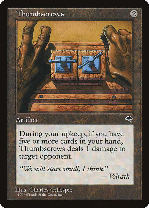 Thumbscrews - Tempest Magic card