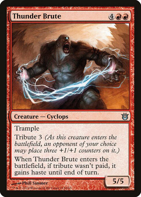 Thunder Brute - Born of the Gods Magic card