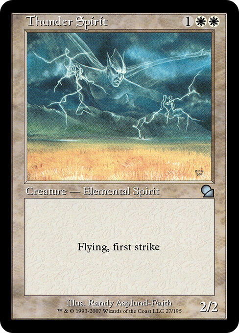 Thunder Spirit - Masters Edition Magic card
