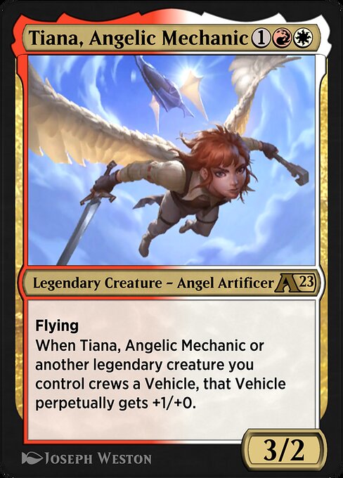 Tiana, Angelic Mechanic - Alchemy: Dominaria Magic card