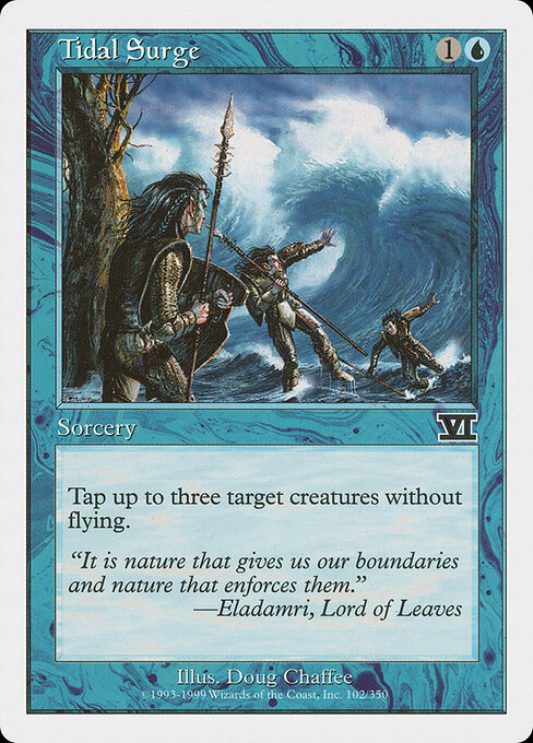 Tidal Surge - Classic Sixth Edition Magic card