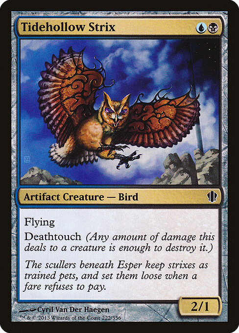 Tidehollow Strix - Commander 2013 Magic card