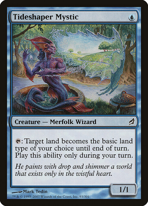 Tideshaper Mystic - Lorwyn Magic card