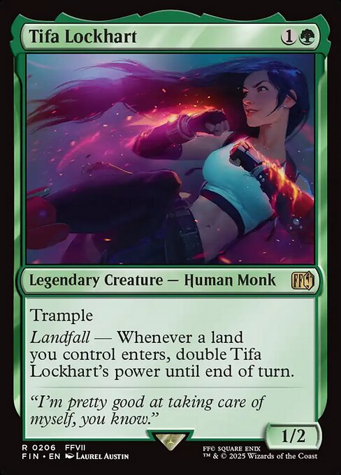 Tifa Lockhart - Final Fantasy Magic card