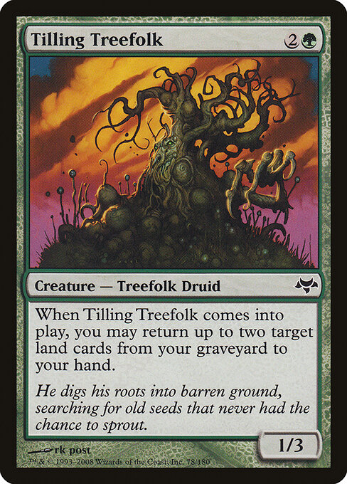 Tilling Treefolk - Eventide Magic card