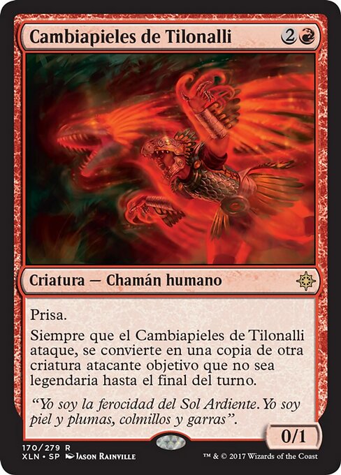 Cambiapieles de Tilonalli (Tilonalli's Skinshifter) - Ixalan (#170) - Illustrated by Jason Rainville - Magic: The Gathering Card