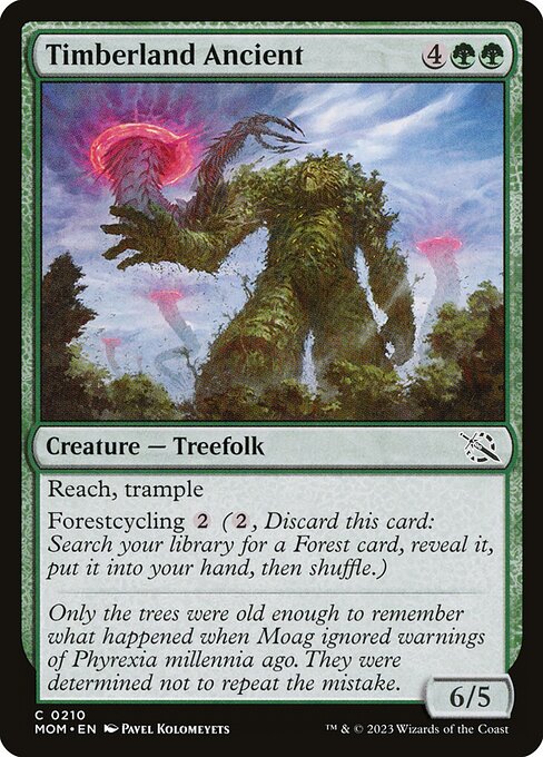 Timberland Ancient - March of the Machine Magic card