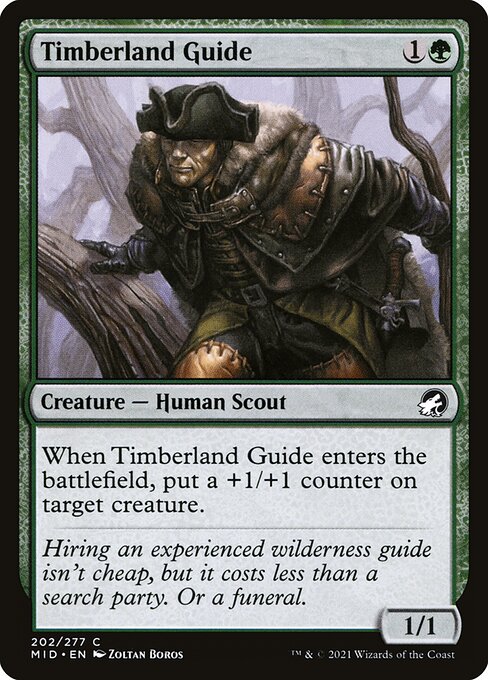 Timberland Guide - Innistrad: Midnight Hunt Magic card