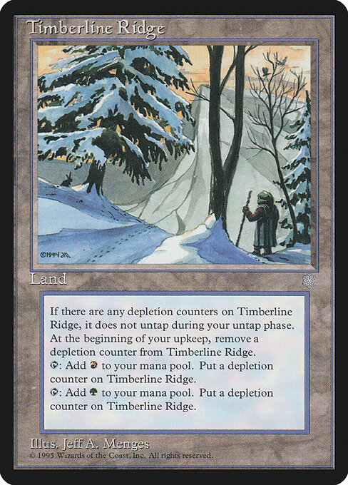 Timberline Ridge - Ice Age Magic card