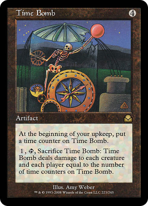 Time Bomb - Masters Edition II Magic card