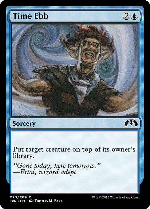 Time Ebb - Tempest Remastered Magic card