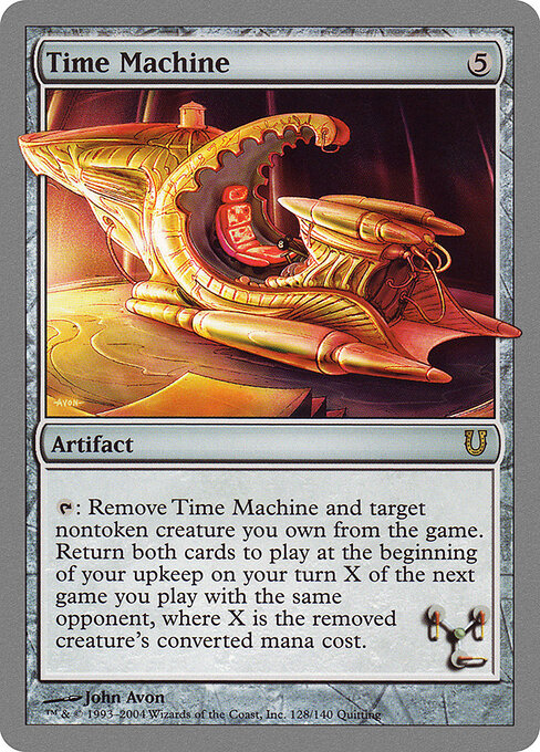 Time Machine - Unhinged Magic card