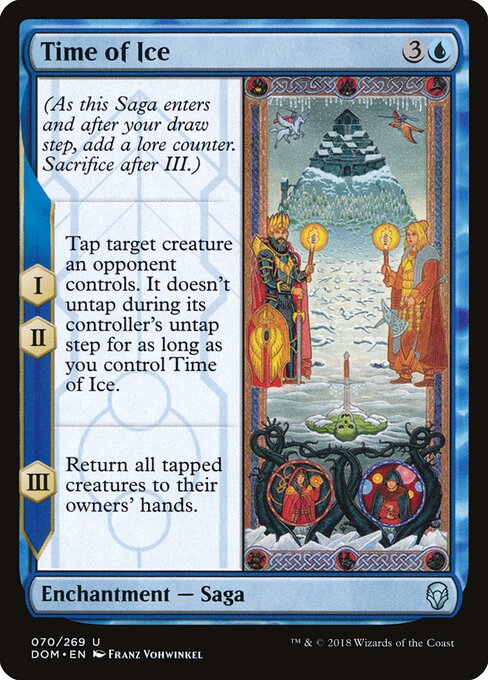 Time of Ice - Dominaria (#70) - Illustrated by Franz Vohwinkel - Magic: The Gathering Card