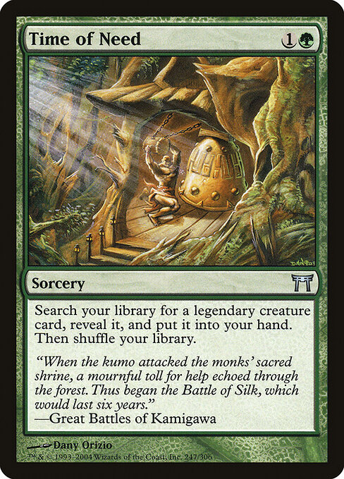 Time of Need - Champions of Kamigawa Magic card