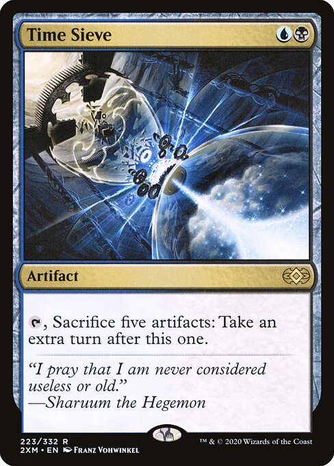 Time Sieve - Double Masters Magic card