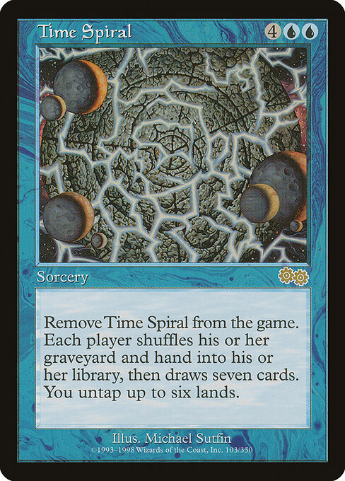 Time Spiral - Urza's Saga Magic card