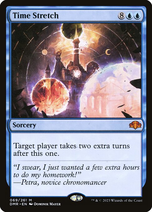 Time Stretch - Dominaria Remastered Magic card