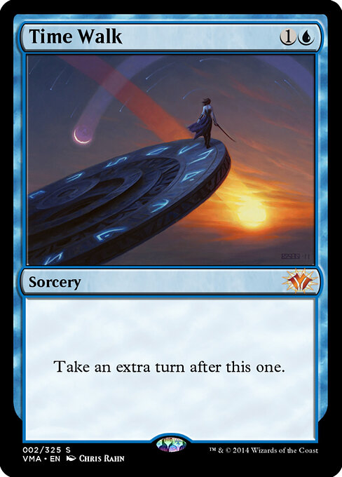 Time Walk - Vintage Masters Magic card