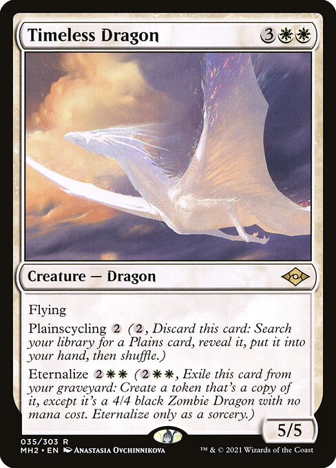 Timeless Dragon - Modern Horizons 2 Magic card