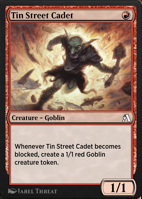 Tin Street Cadet - Arena Beginner Set Magic card