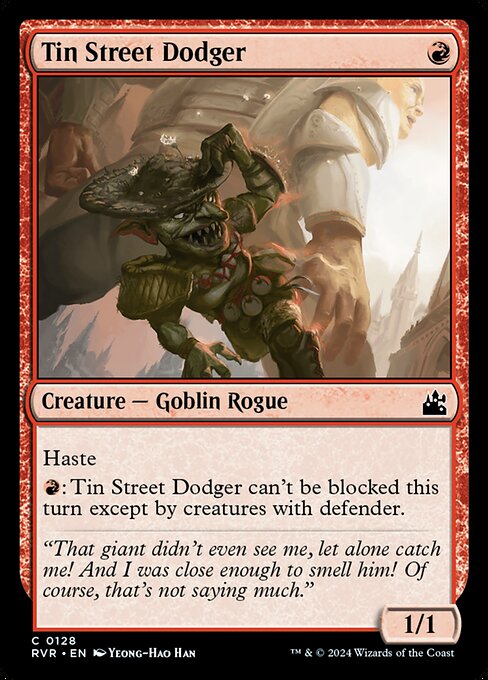 Tin Street Dodger - Ravnica Remastered Magic card